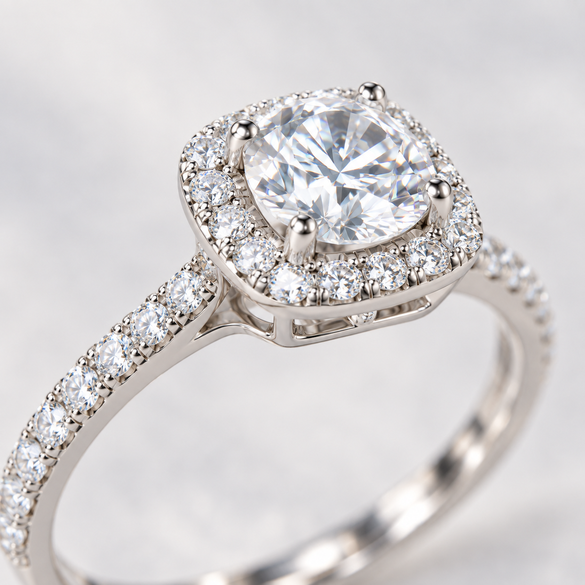 925 Sterling Silver Heart Zircon Ring for Women – Elegant Statement Jewelry