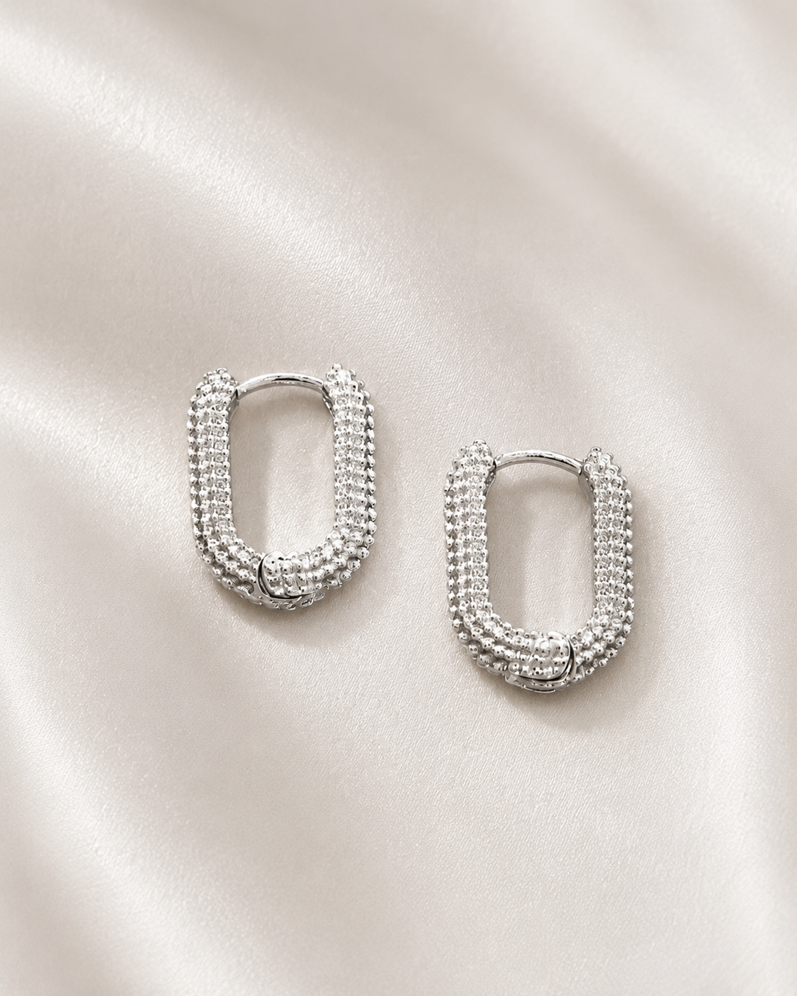 Éclat Square Earrings