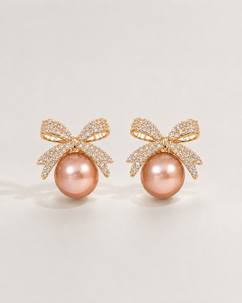 Perla Bow Earrings