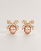 Perla Bow Earrings