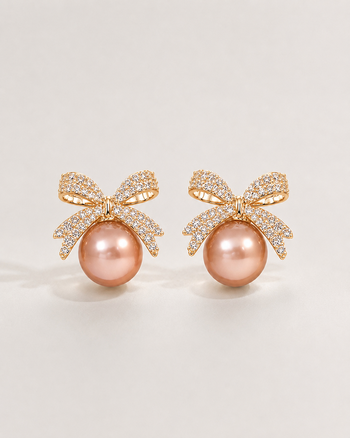 Perla Bow Earrings