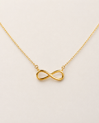 Infinity Stainless Steel Pendant Choker Necklace