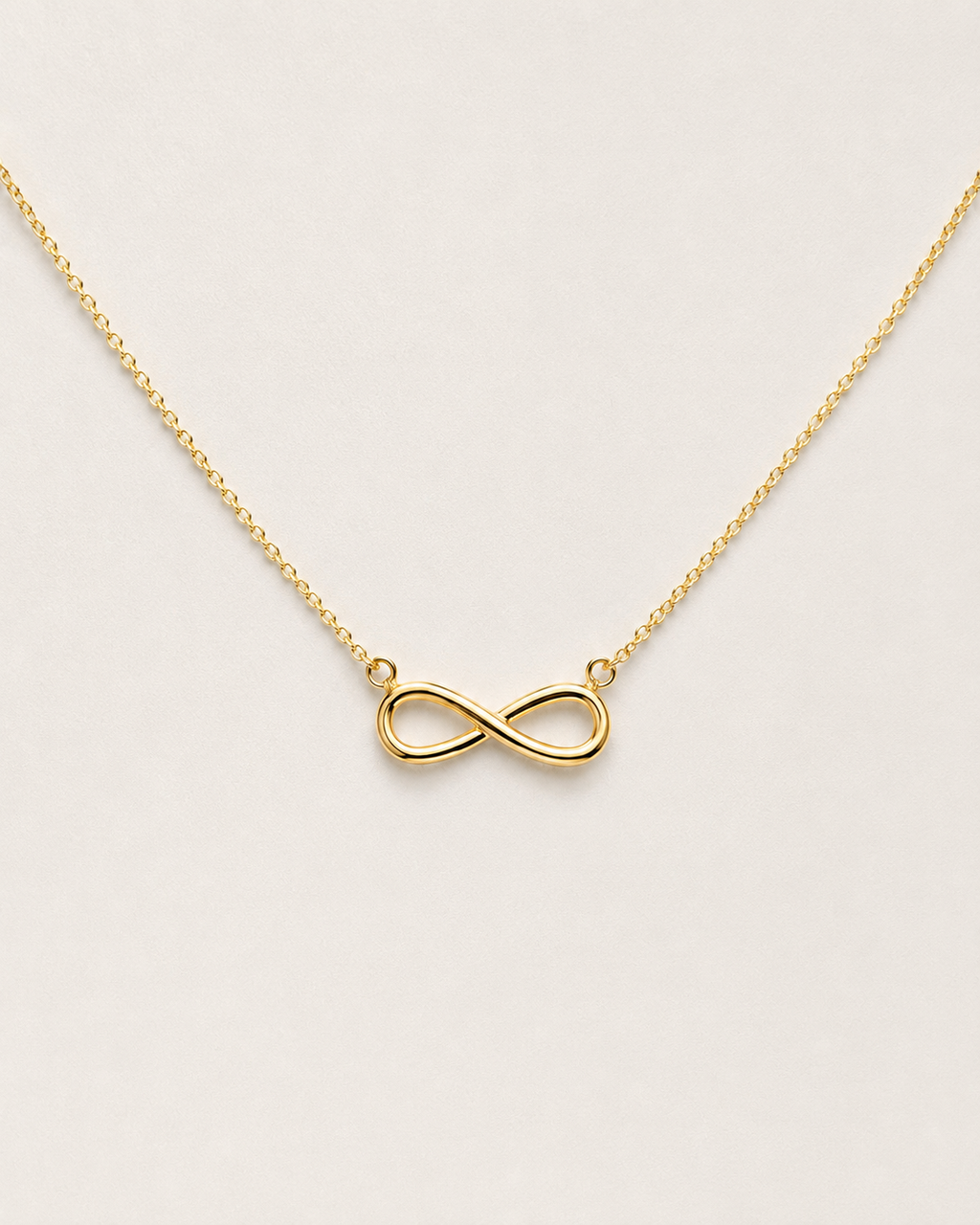 Infinity Stainless Steel Pendant Choker Necklace