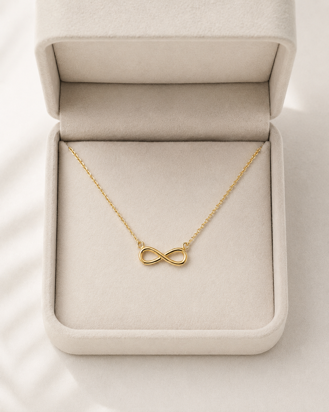 Infinity Stainless Steel Pendant Choker Necklace