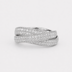 Éclat Croisé 925 Ring