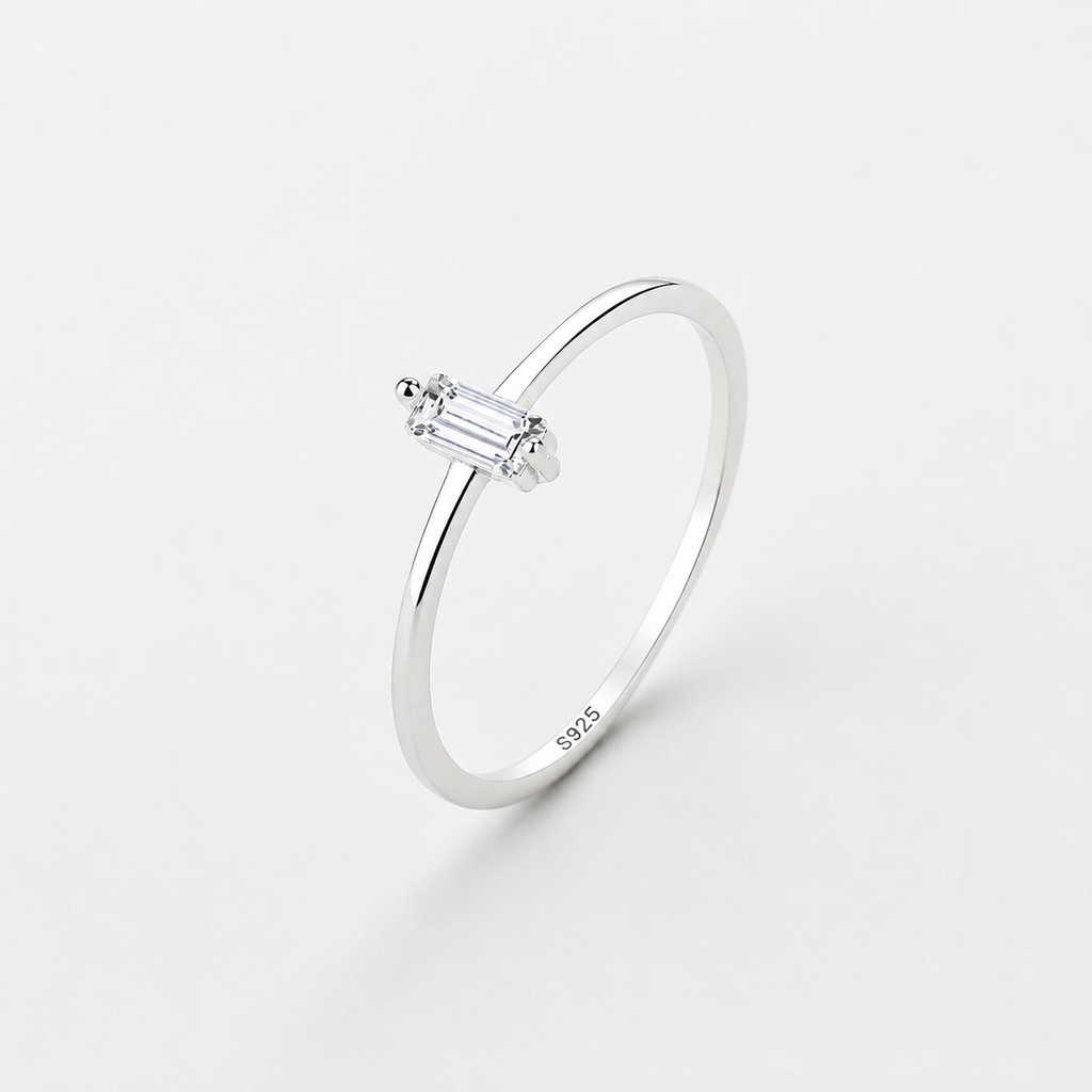 Éclat Rectangle 925 Ring
