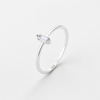 Éclat Rectangle 925 Ring