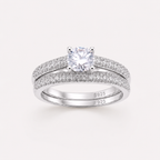 Tourmaline Halo Ring 925