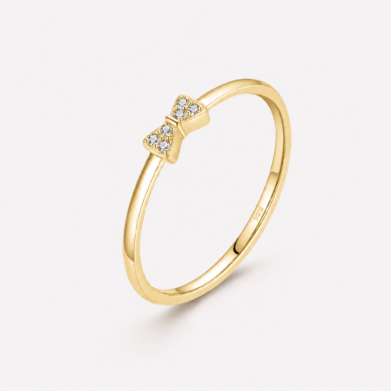S925 Solitaire Rings — Delicate Stone Collection