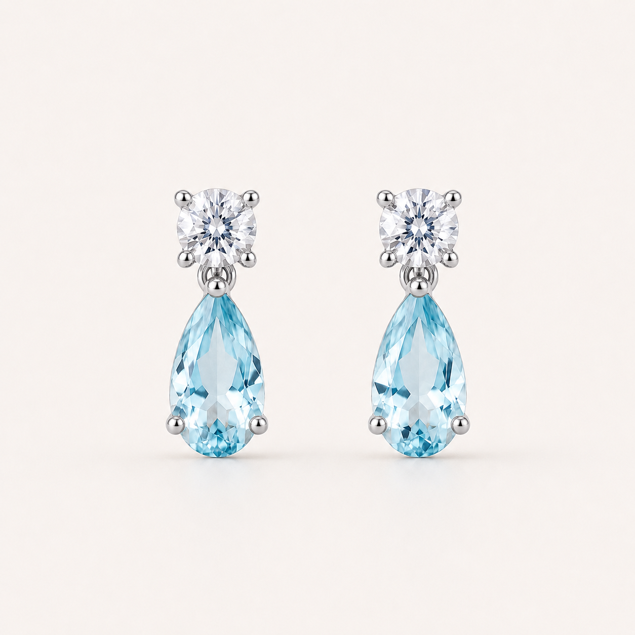 Azure Drop S925 Silver Earrings