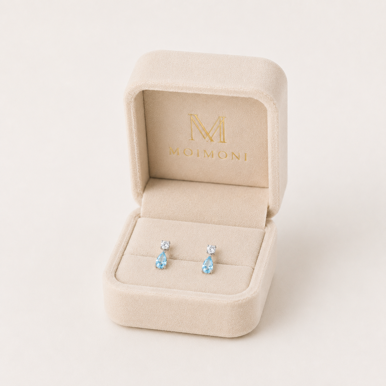 Azure Drop S925 Silver Earrings