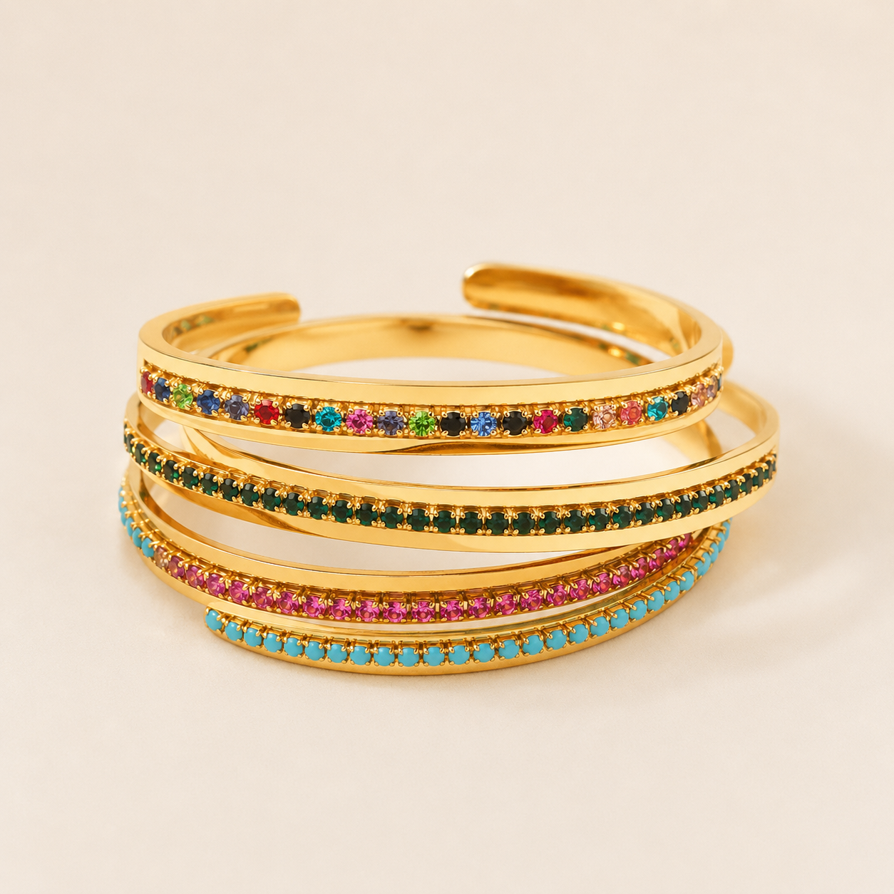 Vibrant Turquoise Cuff Bracelet