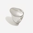 Irregular Teardrop Statement Ring – 18K Gold Plated Stainless Steel