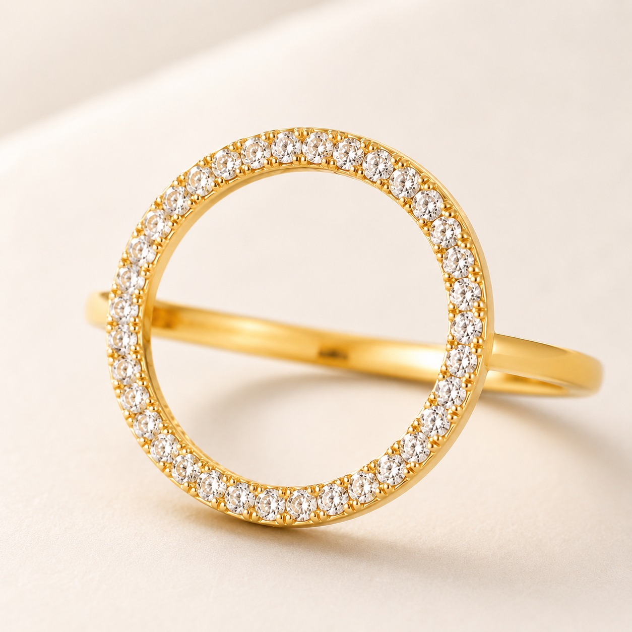 Lumière Pavé Ring