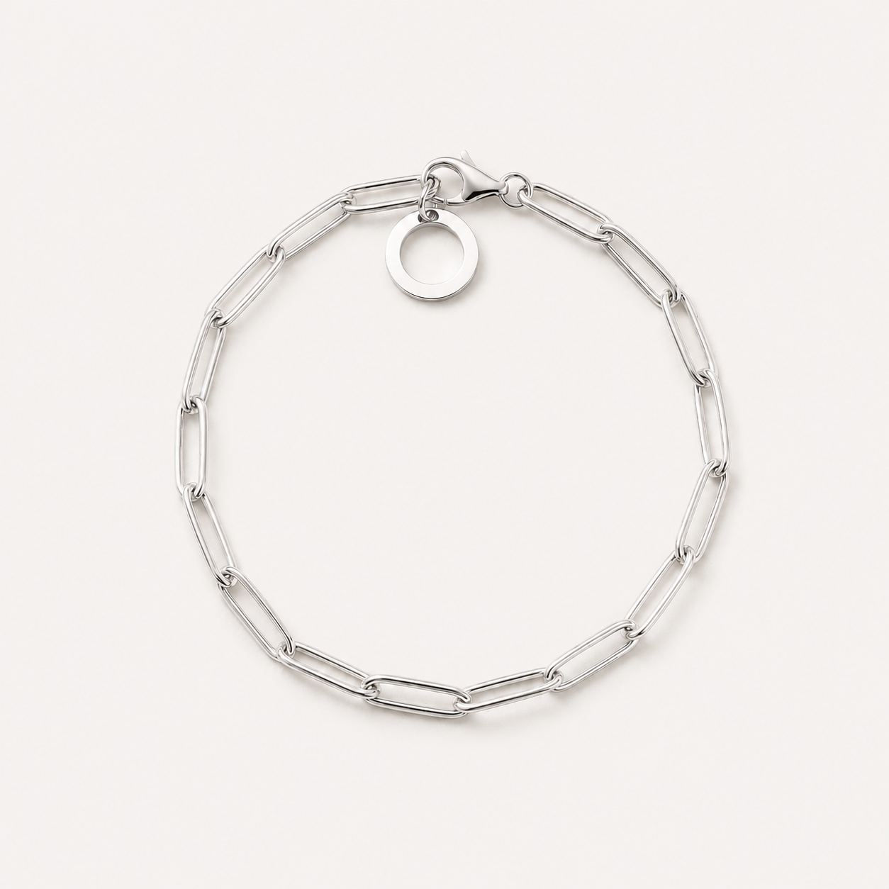 Aurelia Link Bracelet in 925 Sterling Silver