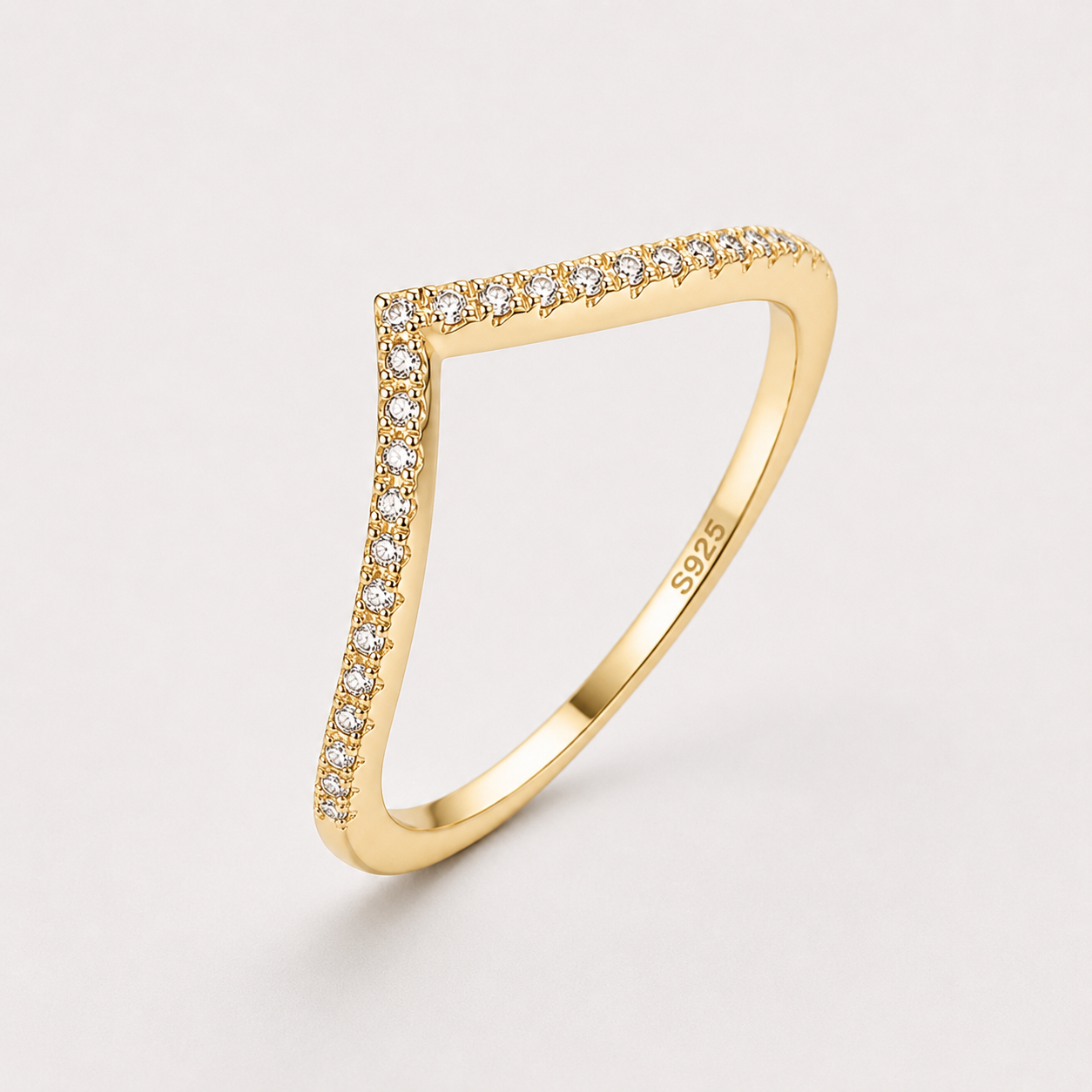 Bague V Éclat 925