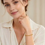 Aurelia Link Bracelet in 925 Sterling Silver