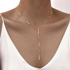 Élise Y Necklace