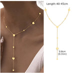 Élise Y Necklace