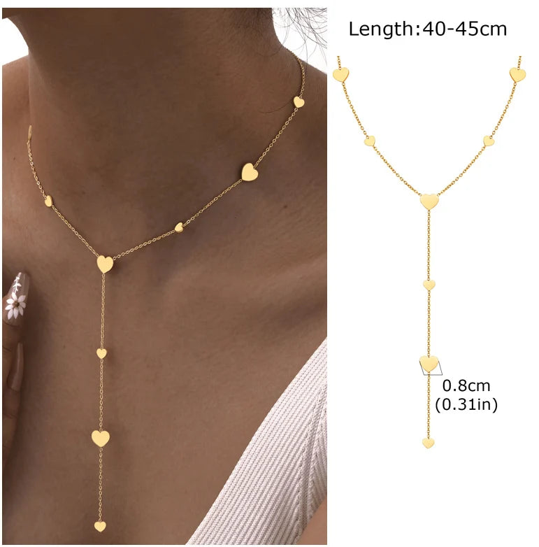 Élise Y Necklace