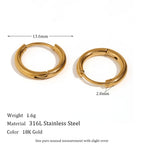 Elegant Zirconia Huggies