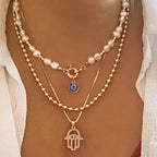 Layered Pendant Necklace Collection