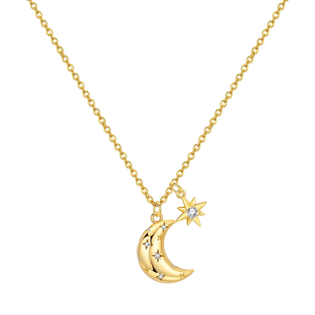 Trèfle Heart Necklace in Sterling Silver 92