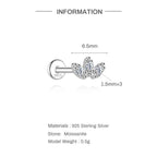 Éclat Moissanite Stud Earrings