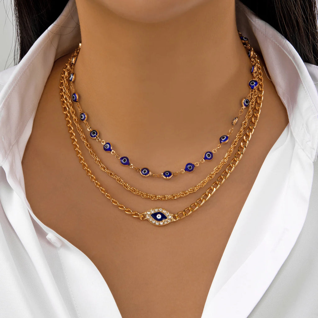 Layered Pendant Necklace Collection