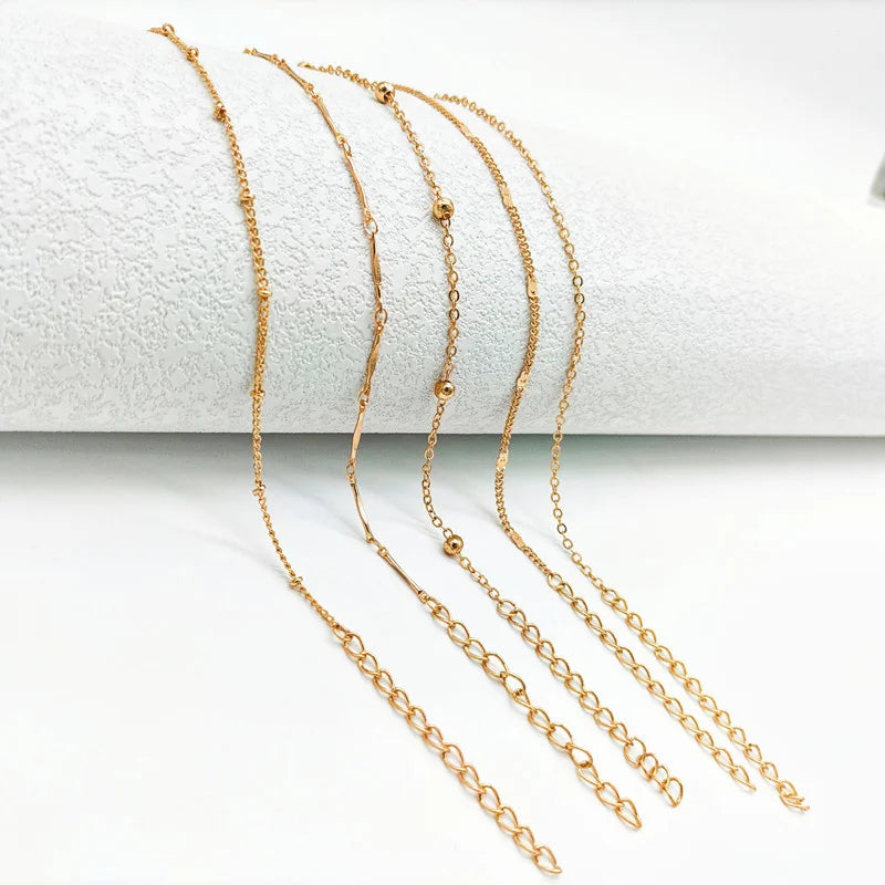 Riviera Minimal Anklet Set