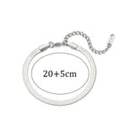Elegant Gold Herringbone Necklace Set