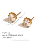 Elegant Zircon Chain Jewelry Set