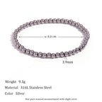 Elegant Gold & Silver Beaded Bracelet
