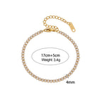 Elegant Gold-Plated Cuban Bracelet