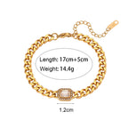 Elegant Zirconia Cuban Set