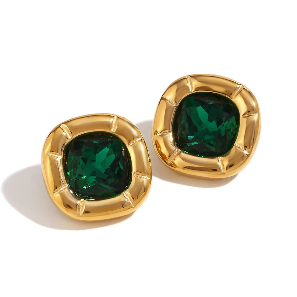 Elegant Zircon Jewelry Set - Tarnish Free