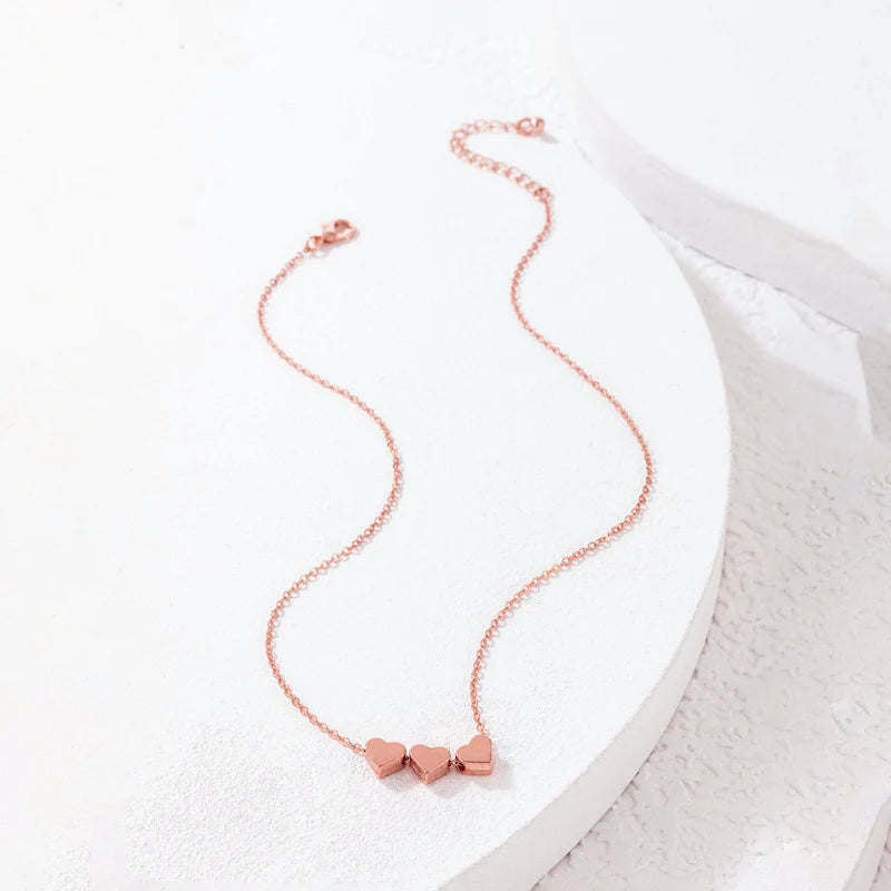 Three Hearts Elegance Necklace