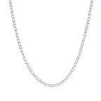 Elegant Gold Zircon Tennis Necklace