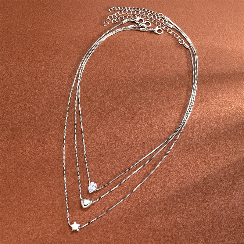 Layered Pendant Necklace Collection