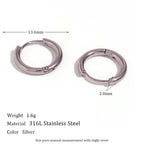 Elegant Gold Hoop Earrings