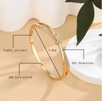 Geometric Stainless Steel Bracelet