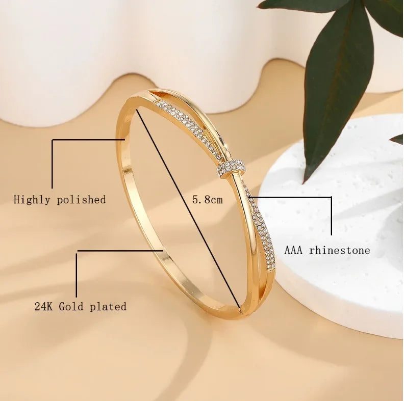 Geometric Stainless Steel Bracelet