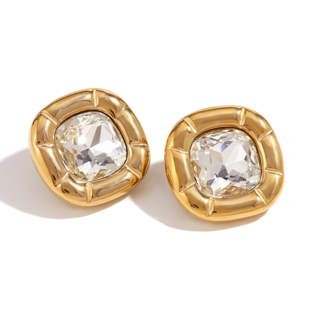 Elegant Zircon Jewelry Set - Tarnish Free