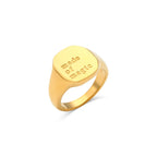 Elegant Gold Signet Ring