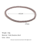 Elegant Gold & Silver Beaded Bracelet