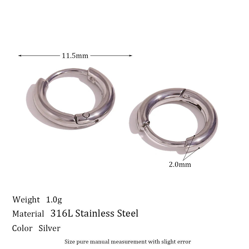 Elegant Zirconia Huggies