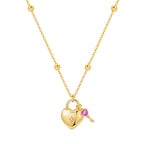 Trèfle Heart Necklace in Sterling Silver 92