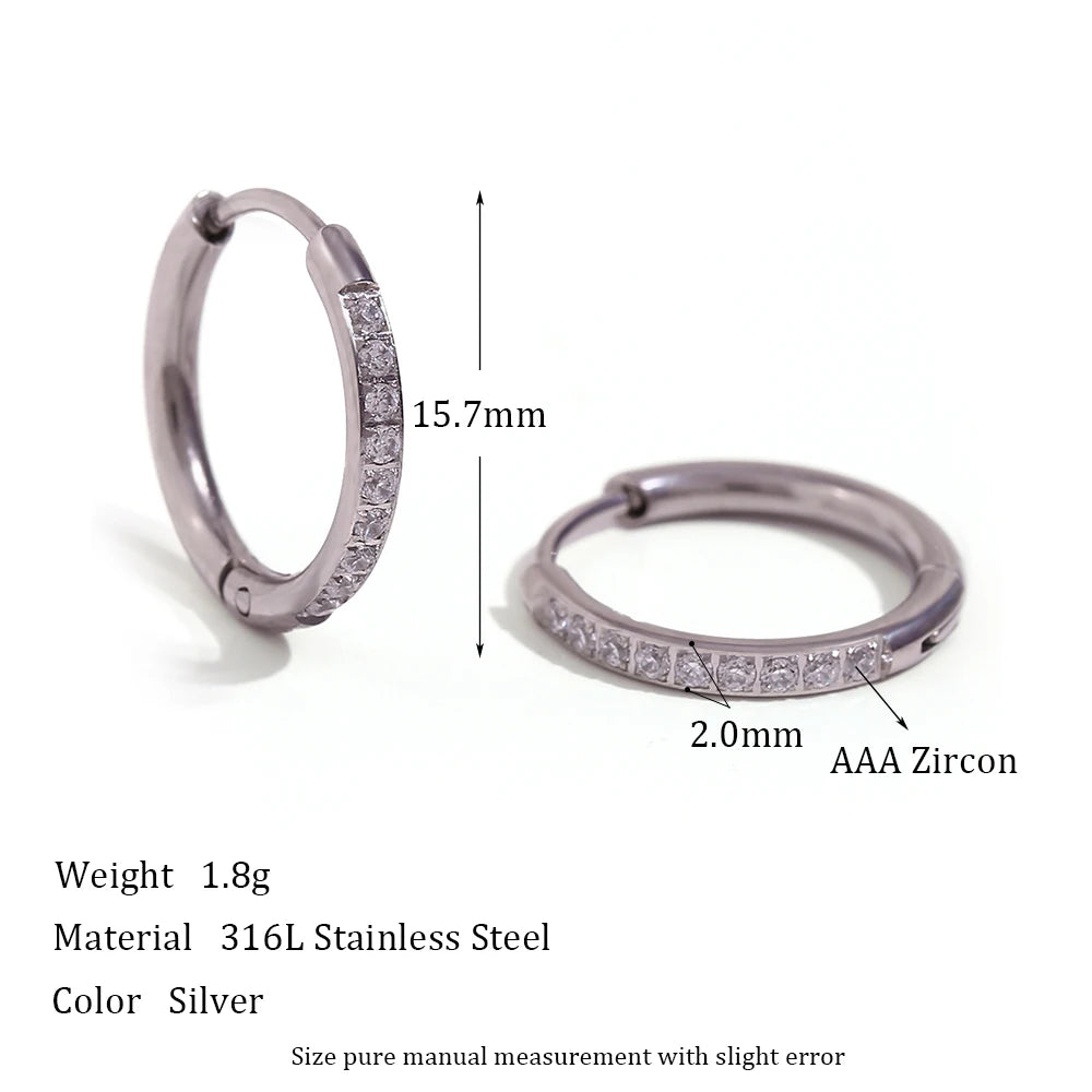 Elegant Gold Hoop Earrings