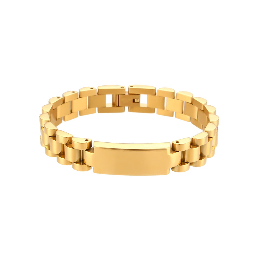 Elegant Gold-Plated Bracelet