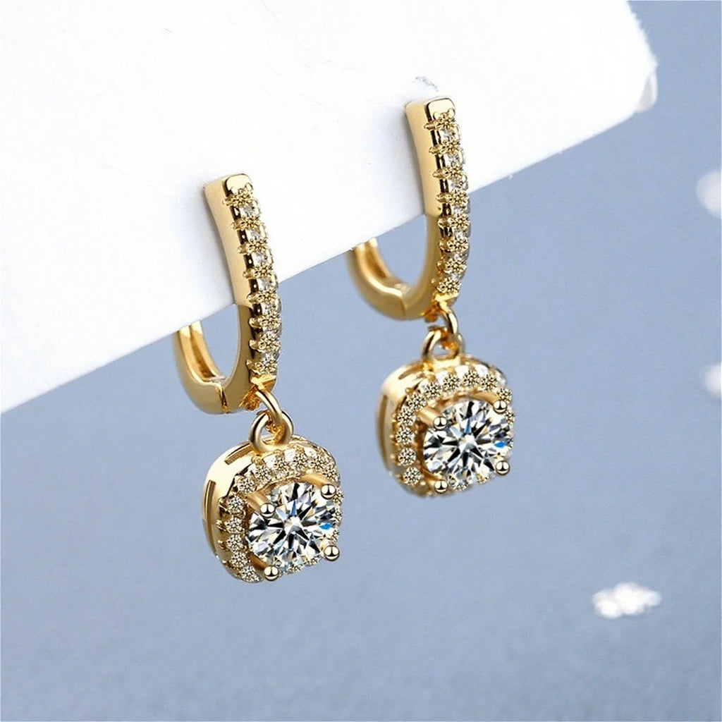 Élégance 925 Silver Hoop Earrings